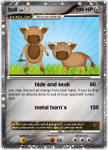 Pokemon bull