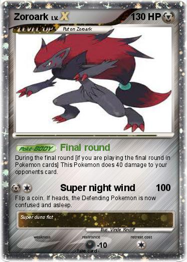 Pokemon Zoroark