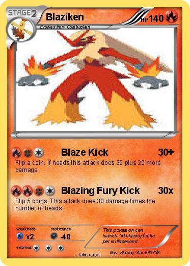 Pokemon Blaziken
