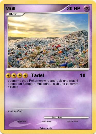 Pokemon Müll