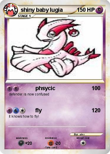 Pokemon shiny baby lugia