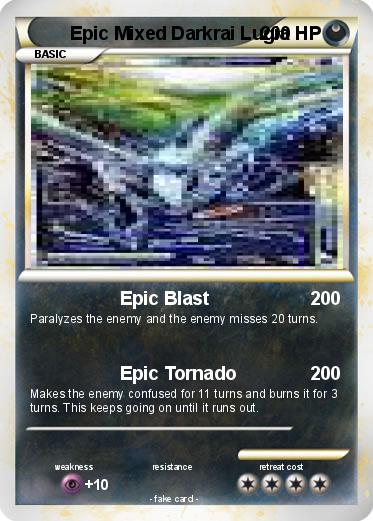 Pokemon Epic Mixed Darkrai Lugia