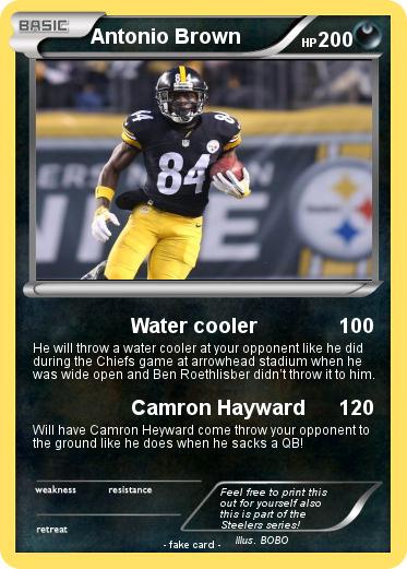 Pokemon Antonio Brown