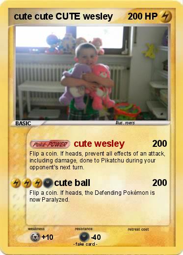 Pokemon cute cute CUTE wesley