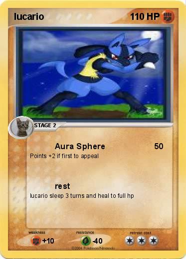 Pokemon lucario