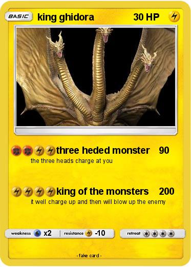 Pokemon king ghidora