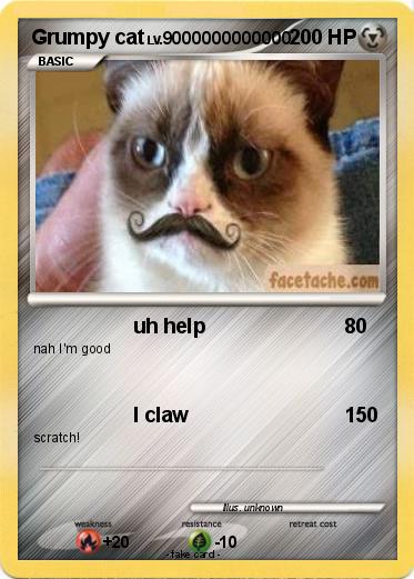 Pokemon Grumpy cat