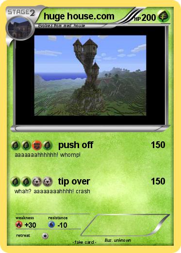 Pokemon huge house.com