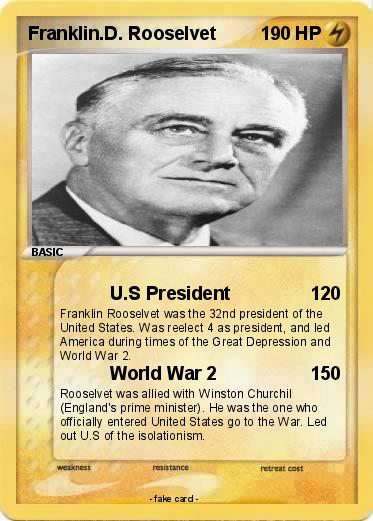 Pokemon Franklin.D. Rooselvet