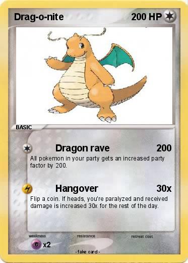 Pokemon Drag-o-nite