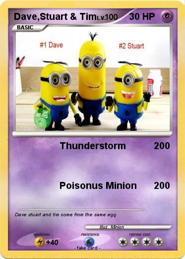 Pokemon Dave,Stuart & Tim