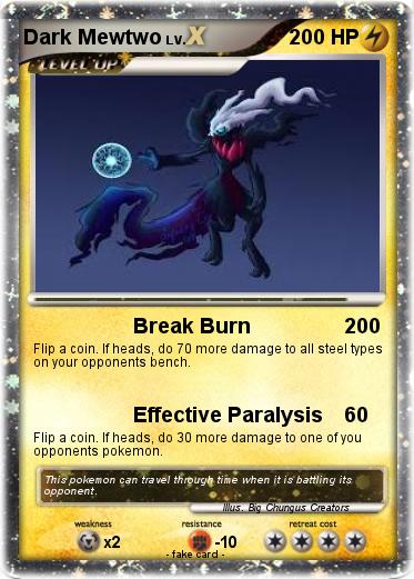 Pokemon Dark Mewtwo