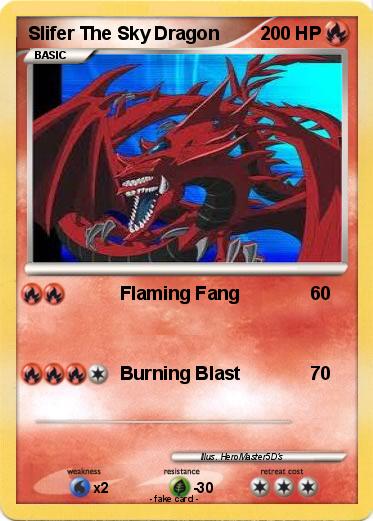 Pokemon Slifer The Sky Dragon