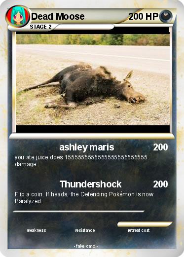 Pokemon Dead Moose