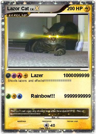 Pokemon Lazor Cat