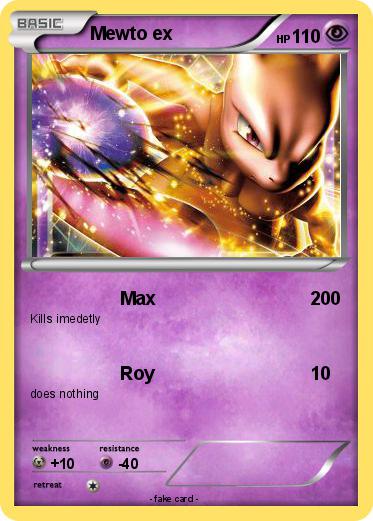 Pokemon Mewto ex