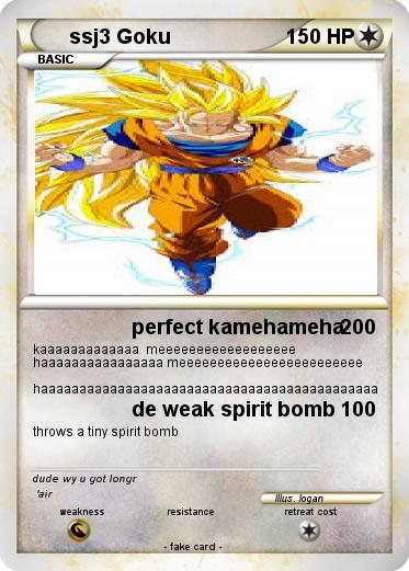 Pokemon ssj3 Goku