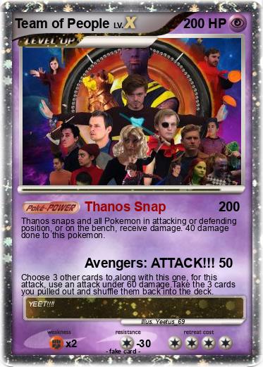 Pokemon Team of People