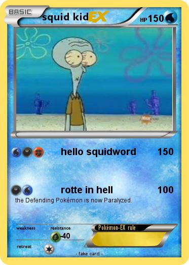 Pokemon squid kid