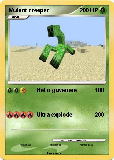 Pokemon Mutant creeper