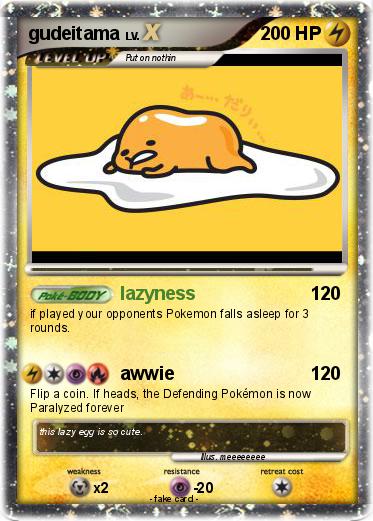Pokemon gudeitama