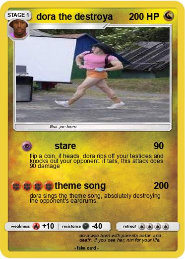 Pokemon dora the destroya