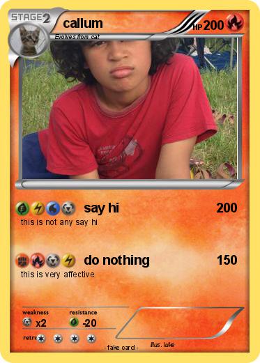Pokemon callum