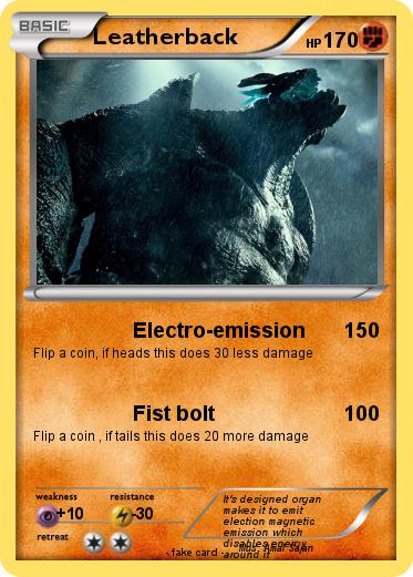 Pokemon Leatherback