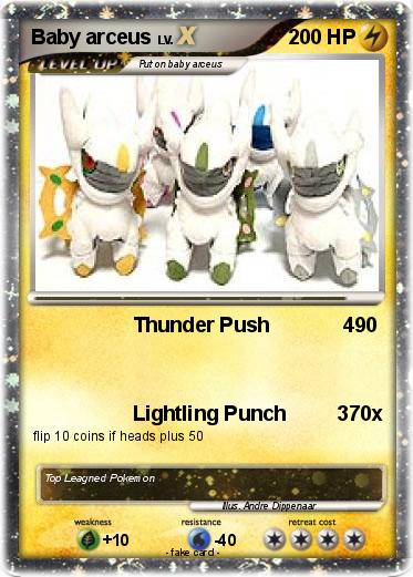 Pokemon Baby arceus