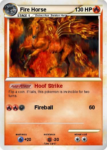 Pokemon Fire Horse
