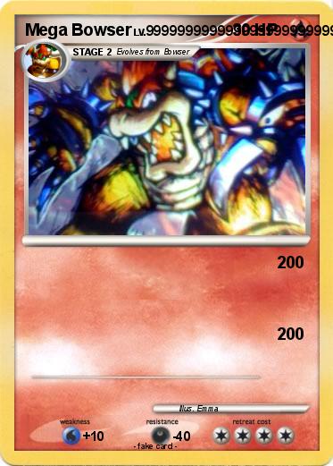 Pokemon Mega Bowser