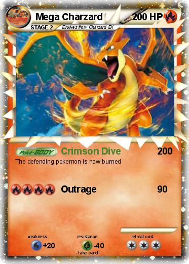 Pokemon Mega Charzard
