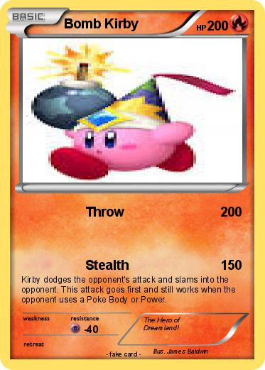 Pokemon Bomb Kirby