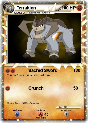 Pokemon Terrakion