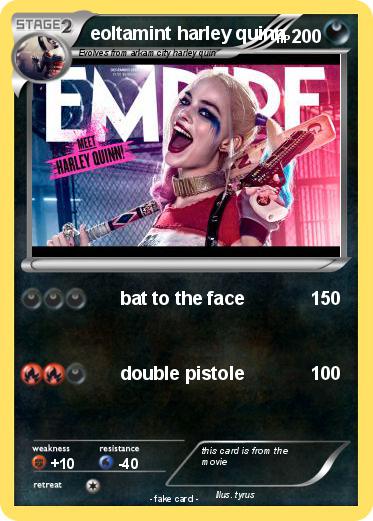 Pokemon eoltamint harley quinn