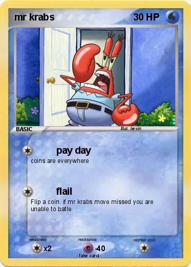 Pokemon mr krabs