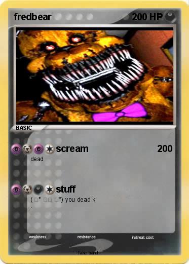 Pokemon fredbear
