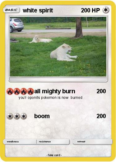 Pokemon white spirit