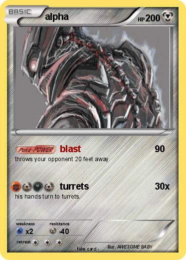 Pokemon alpha