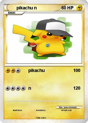 Pokemon pikachu n