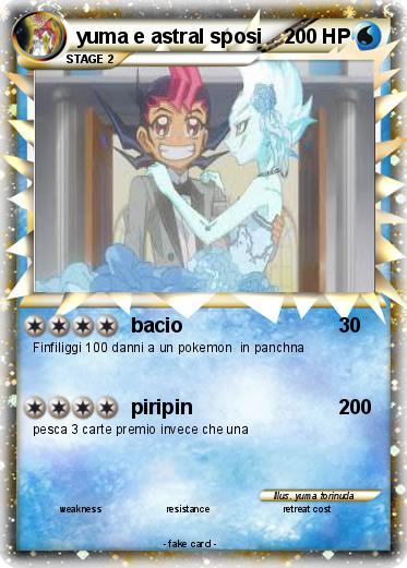 Pokemon yuma e astral sposi