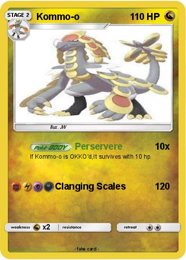 Pokemon Kommo-o
