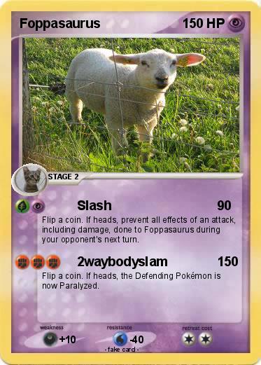 Pokemon Foppasaurus