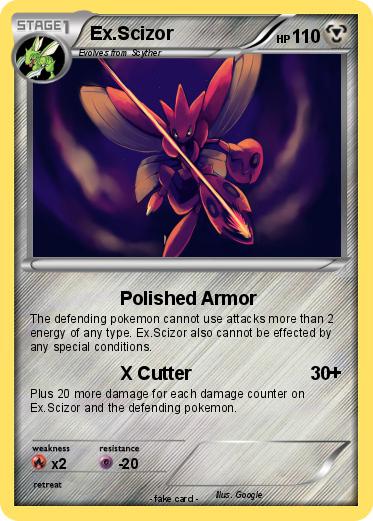 Pokemon Ex.Scizor