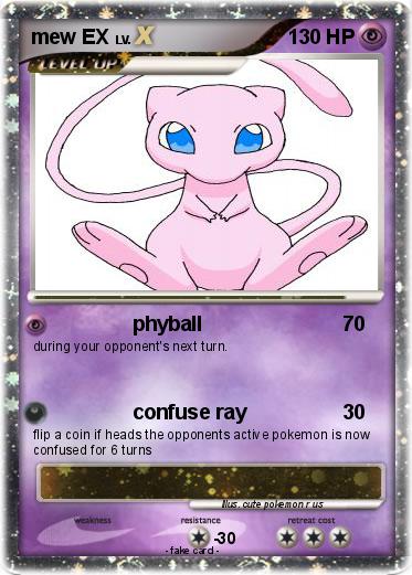 Pokemon mew EX