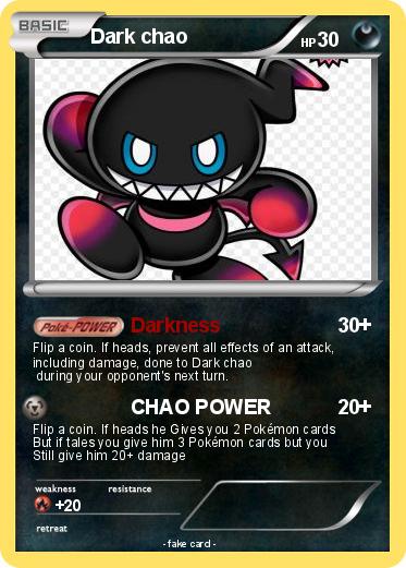 Pokemon Dark chao