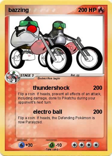 Pokemon bazzing