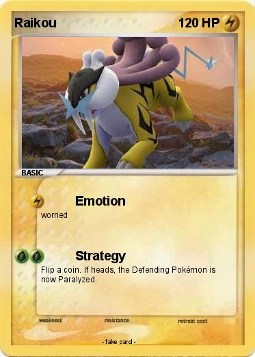 Pokemon Raikou