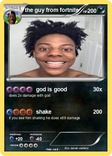 Pokemon the guy from fortnite