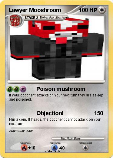 Pokemon Lawyer Mooshroom